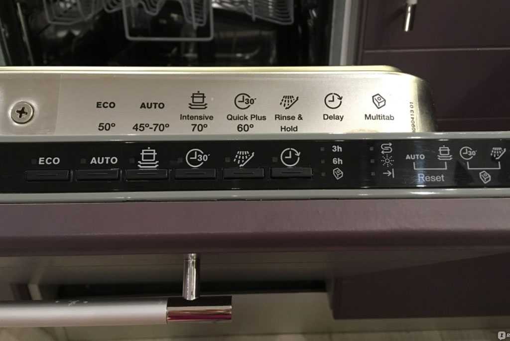 Не горят индикаторы посудомоечной машины Renova